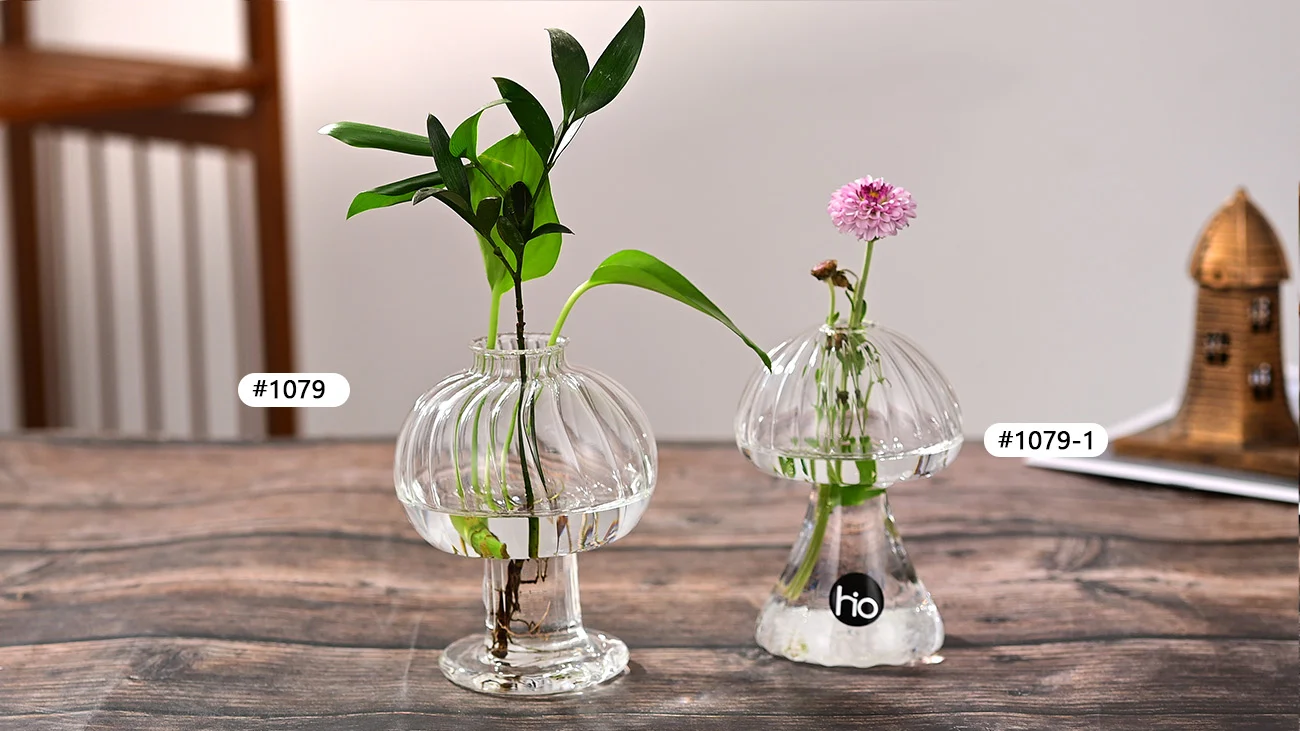 Mushroom Bud Vase