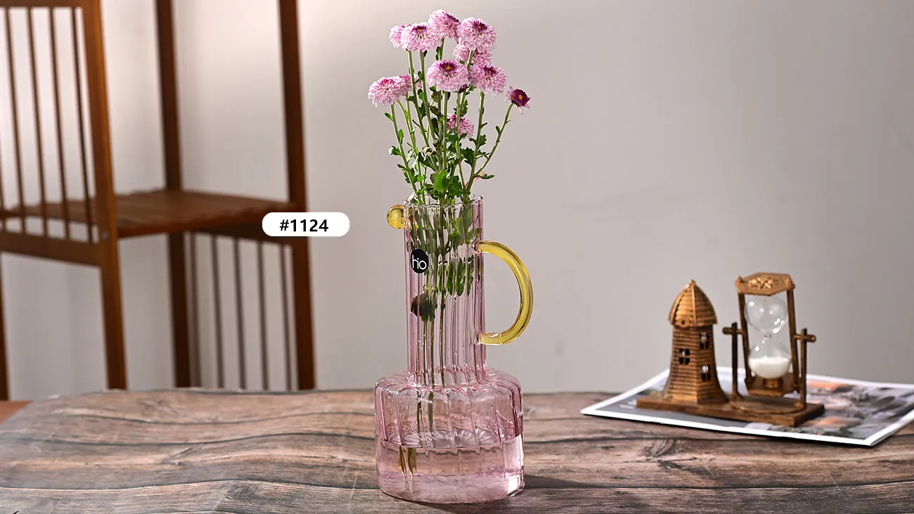 Pink Bud Vases