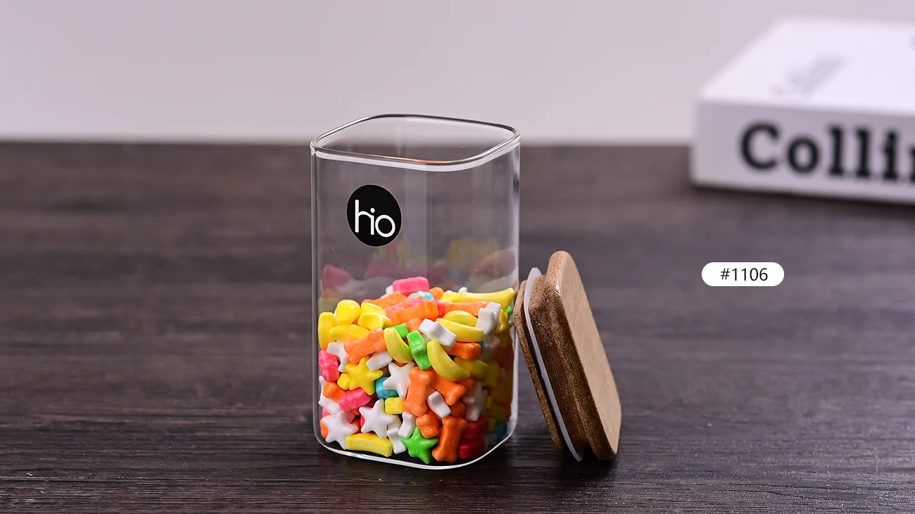 Glass Canisters With Lids