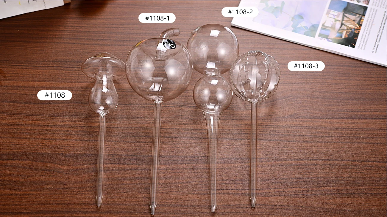 Hand Blown Glass Self Watering Bulbs
